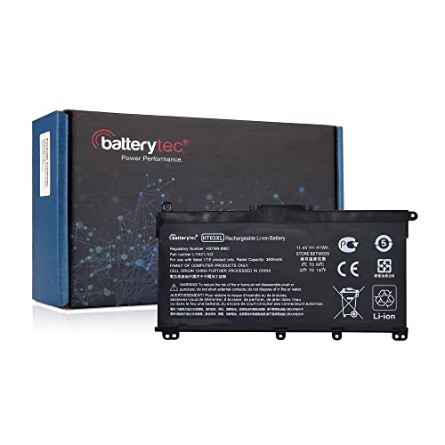 Batterytec Batteria per HP HT03XL HSTNN-LB8M, HP 340 G5 348 G5 HP 245 G7 255 G7 256 G7, TPN-C135 TPN-Q208 TPN-Q209 TPN-Q210 TPN-I130 TPN-I131 TPN-I132 TPN-I132 TPN-I132 TPN-I133 TPN-I134 L11421-422