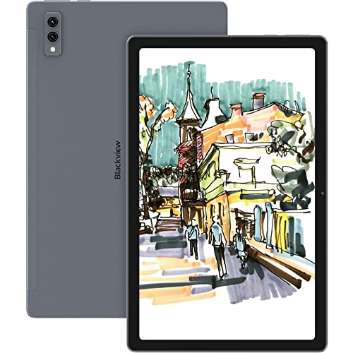 Blackview Tab 11 Tablet 10.4  FHD+ 2K Display, 8GB+128GB (TF 512GB), T618 Octa-Core Tablet Android 11, 6580mAh, 2000 * 1200, Fotocamera 13MP+8MP, 5G WiFi+4G Dual SIM Tablet PC, Face ID OTG GPS BT5.0