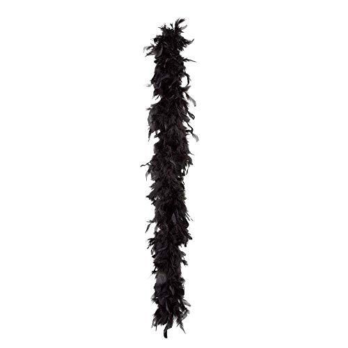 Boland - Boa di piume, colori a scelta, lunghezza circa 180 cm, accessorio per costumi, Charleston, anni 20, flapper, carnevale, festa a tema