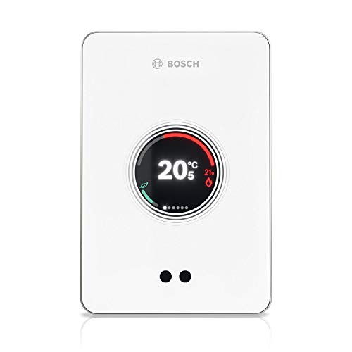 Bosch Termostato smart WiFi EasyControl CT 200 bianco per caldaie Bosch - Controllo temperatura tramite App