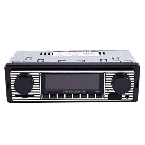 Bottam Autoradio MP3 Player Vintage Stereo USB Stereo AUX Car Audio
