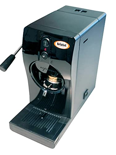 Bristot GRIMAC ESE TUBE - Macchina per caffè espresso per cialde ESE, colore: nero