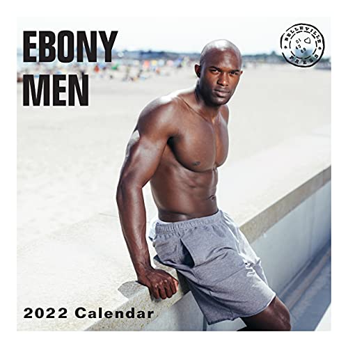 Calendario da parete 2022 Ebony Men da Bright Day, 30 x 30 cm, Lumb...