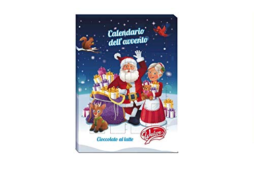 Calendario dell avvento  regali di babbo natale  50gr natale con cioccolatini al latte