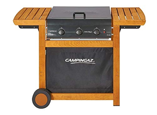 Campingaz Grill Barbecue A Gas A Tre Bruciatore 14 Kw, Nero Marrone, 128 x 59 x 89 cm
