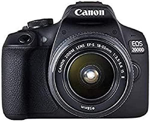Canon EOS 2000D 18-55 IS SEE Fotocamera, Nero...