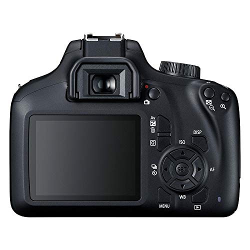 Canon Italia EOS 4000D + EF-S DC III Fotocamera Reflex, Nero, Lungh...
