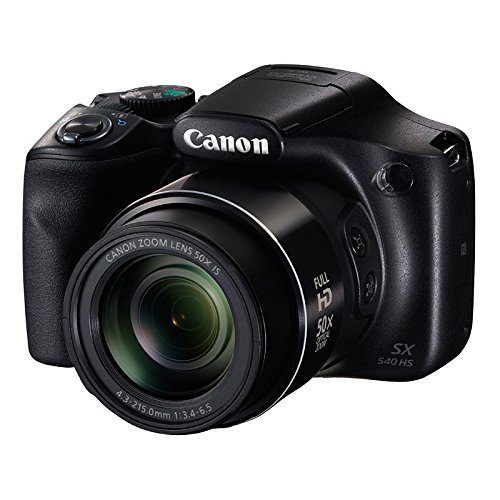 Canon PowerShot SX540 HS Fotocamera Bridge Digitale, 20.3 Megapixel, Nero Antracite