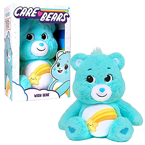 Care Bears 22086 - Orsetto dei desideri in peluche, misura media, da collezione, per bambini, per bambine e ragazzi, 4 anni in su.