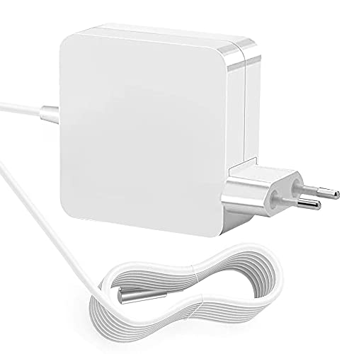 Caricatore per Mac Book Pro 60W L-Tip Alimentatore, Compatibile con caricabatterie Mac Book Air,adatto per Mac Book Pro 13 pollici (modelli prima della metà del 2012)