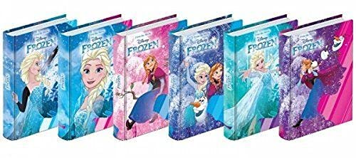 CARTOON WORLD DIARIO Agenda Scuola Seven Disney Frozen Anna Elsa - ...