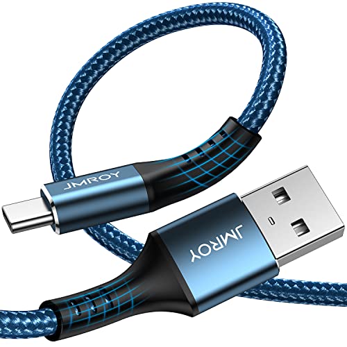 Cavo USB C, JMROY [1M] Cavo USB Tipo C Nylon Ricarica Rapida per Sa...