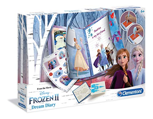 Clementoni- Frozen 2-Dream Diary Set di Diario, Multicolore, 18518...