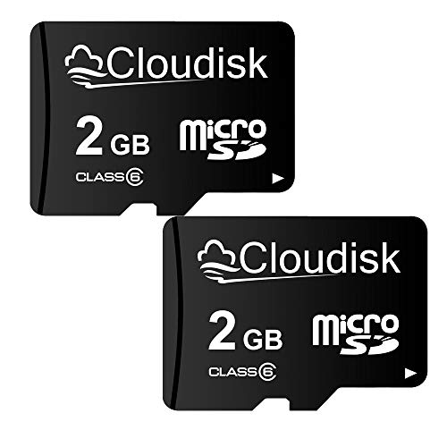 Cloudisk 2Pack Micro SD Card MicroSD Card Scheda di memoria (2GB)...