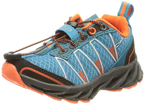 CMP Kids Altak Trail Shoe 2.0 Scarpe da Trail Running da Unisex - Bambini e ragazzi, Blu (Ottanio Flash Orange), 39 EU