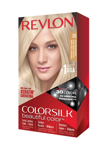Colorsilk Revlon Colorazione Permanente Capelli Fai-Da-Te a Casa, S...
