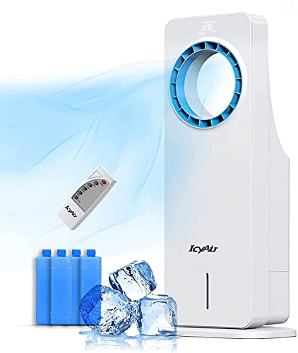 Condizionatore Portatile, 3 in 1 Raffreddatore d aria con purificazione, Ventilatore, Umidificatore, 3 Velocità, 8m s, Timer 1-12h, Evaporativo Portatile è adatto per la casa e l ufficio