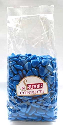 Confetti di Sulmona Mini Cuori al Cioccolato Blu - 500 gr...