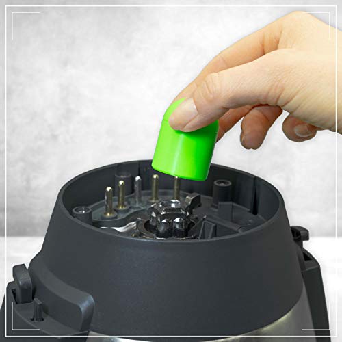 coolina - Teig-Ex, accessorio per eliminare l’impasto dalla macchina Monsieur Cuisine Connect, colore Greeny Gecko (verde)
