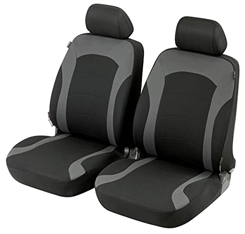 Coprisedili Anteriori compatibili con 207+ Versione (2006-2015) compatibili con sedili con airbag, con Fori per i poggiatesta e bracciolo Laterale