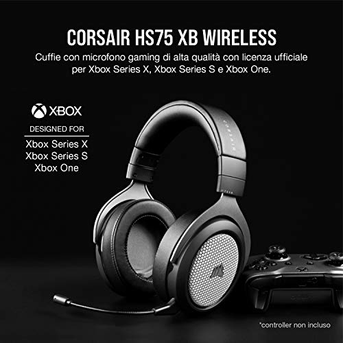 Corsair HS75 XB WIRELESS Cuffie Gaming con Microfono per Xbox Serie...