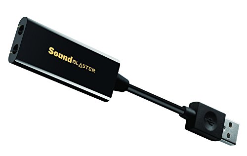 Creative Sound Blaster Play!3 - USB-DAC-Amplificatore e Scheda Audio Esterna, Nero