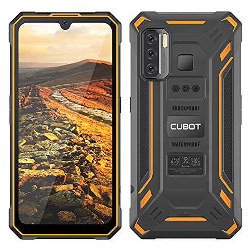 CUBOT King Kong 5-6.0 HD+, smartphone da 4 GB e 32 GB, fotocamera tripla da 48 MP, batteria da 5000 mAh, processore Android 11, Octa Core, colore nero