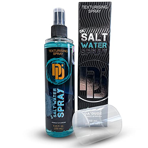 Da Dude Da Salt Water Spray, Spray Sale Marino per Capelli, Volume e Texture con un buonissimo Profumo 250ml
