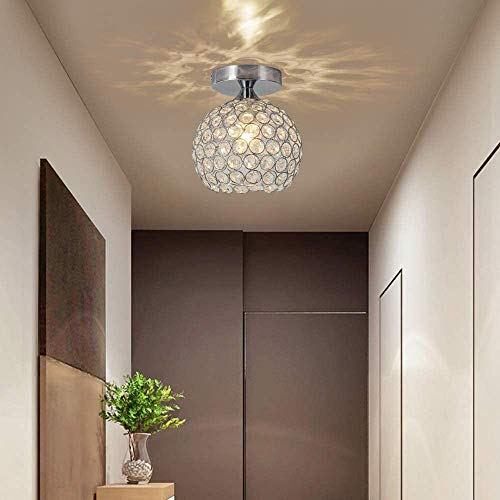 DAXGD Plafoniera LED Soffitto, Lampade da Soffitto Creativa Moderna Lampadario Per Camera da letto, Corridoio, Ingresso, E27 Plafoniera Diametro 18 cm