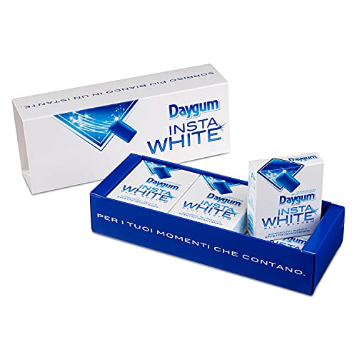 Daygum Insta White Exclusive Box, Chewing Gum Senza Zucchero, Sorri...