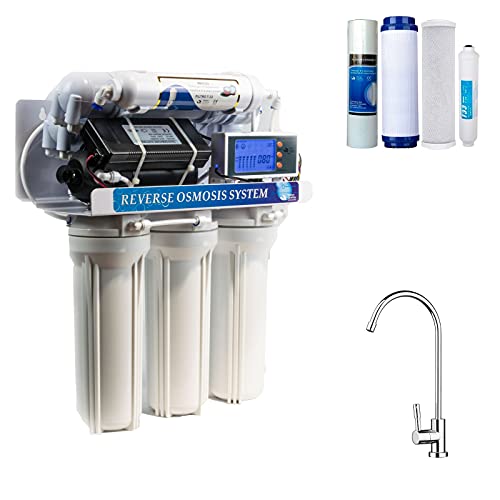 DC Solution | Depuratore Acqua Osmosi Inversa 6 Stadi filtri | Purificatore domestico acqua potabile dal rubinetto di casa
