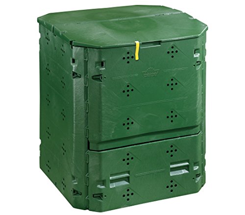 Dehner – Termica – Compostiera 420 Litri, Circa 84 x 74 x 74 cm, plastica, Verde
