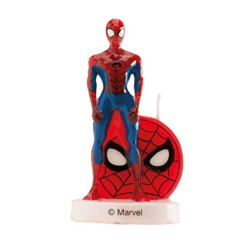 Dekora - Set di Candele Compleanno Originali 3D di Spiderman per To...