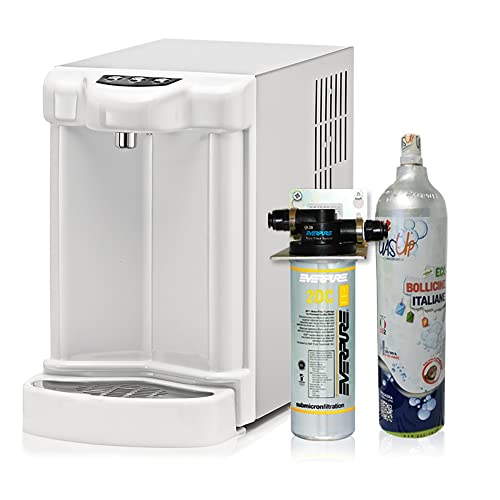 Depuratore Acqua ForHome Erogatore Fredda Gasata Ambiente Refrigeratore Gasatore 1Kg-Co2 Esterni