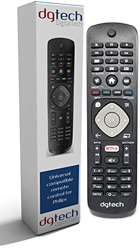 DGTech Telecomando universale per TV Philips Compatibile con oltre 250 controller Philips.