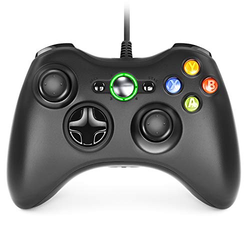 Dhaose Xbox 360 Game Controller, Wired Game Controller Gamepad Cont...
