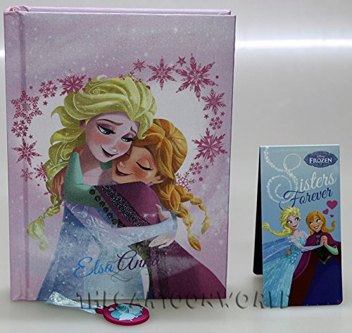 Disney DIARIO Agenda Scuola Frozen Elsa e Anna - 12 Mesi - in Tessu...