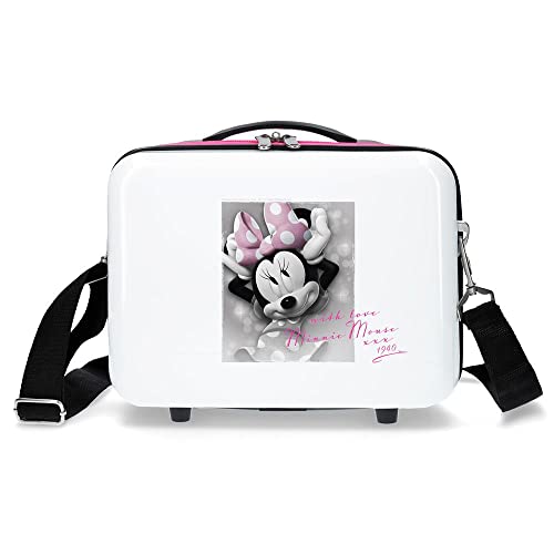 Disney Style Beauty Case da viaggio 29 centimeters 9.14 Bianco (Blanco)