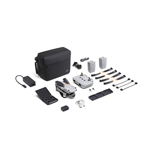 Dji Air 2S Fly More Combo- Drone, Gimbal A 3 Assi Con Fotocamera, Video 5.4K, Grigio Scuro