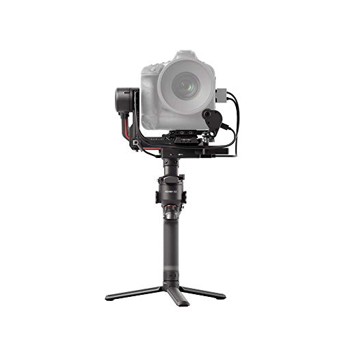 DJI RS 2 Pro Combo - Stabilizzatore Gimbal a 3 Assi per DSLR e Fotocamera Mirrorless, Nikon Sony Panasonic Canon Fujifilm, Ronin S, 4,5 kg di Carico, Focus Motor, Trasmettitore di Immagini - Nero