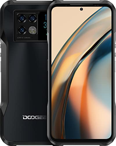 DOOGEE V20 Dual 5G Rugged Smartphone [2022], Display AMOLED 6,43”, 64MP+20MP Visione Notturna, Batteria 6000mAh, 8+256GB Octa-Core Cellulare, IP68 IP69K Telefono Indistruttibile, Android 11, NFC OTG