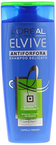 Elvive Shampoo Antiforfora Grassi, 250 ml [confezione da 4]...