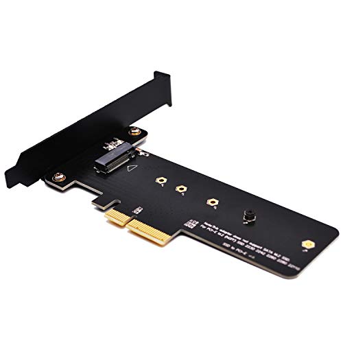 EZDIY-FAB PCI Express M.2 SSD NGFF PCIe Card to PCIe 3.0 x4 Adapter (Support M.2 PCIe 22110 ,2280, 2260, 2242)