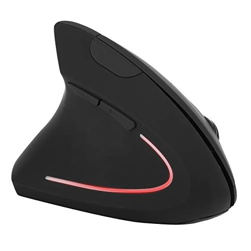 Fdit Mouse per Mancini Mouse Verticali ergonomici con frequenza 2,4 GHz 800 1200 1600 DPI con Ricevitore USB per Computer Portatile PC Desktop