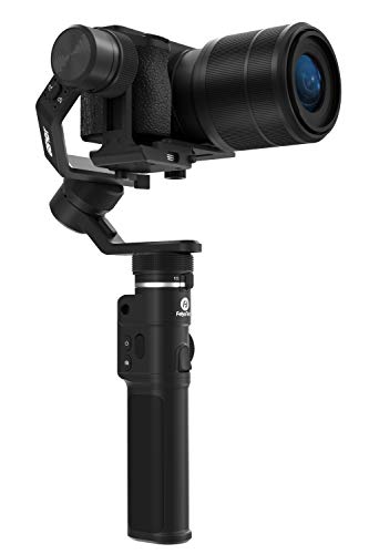 FeiyuTech FE-2176 - Stabilizzatore a 3 assi G6 MAX per smartphone, GoPro, fotocamera compatta e ibrida, colore: Nero