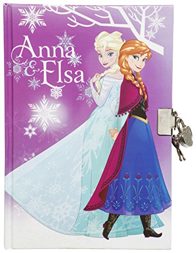 Frozen, diario Intime Deluxe con lucchetto, Elsa e Anna e Olaf sul retro