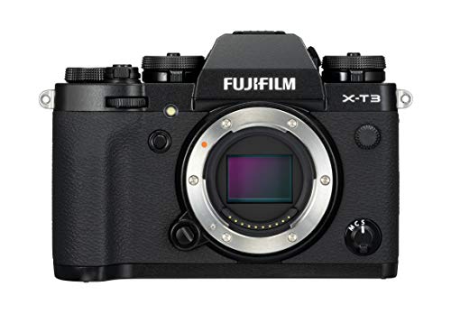 Fujifilm Digital X-T3 (con cavo USB) Fotocamera Digitale Mirrorless 26MP, Filmati 4K, Mirino Evf, Schermo LCD 3  Touch Orientabile, Nero