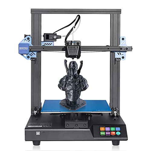 GEEETECH Mizar S stampante 3D con livellamento automatico, dimensioni di stampa di 255 x 255 x 260 mm, estrusore a doppio ingranaggio, stampante 3D FDM con scheda ultra silenziosa