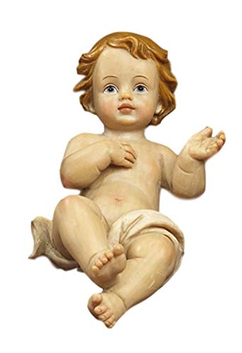 Gesù Bambino Bambinello in Resina cm.11,5 by Paben...