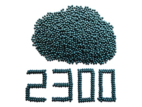 GM&BW 2,4 kg 2300 pz Munizioni per Biglie in Argilla biodegradabile Diametro 9,5mm